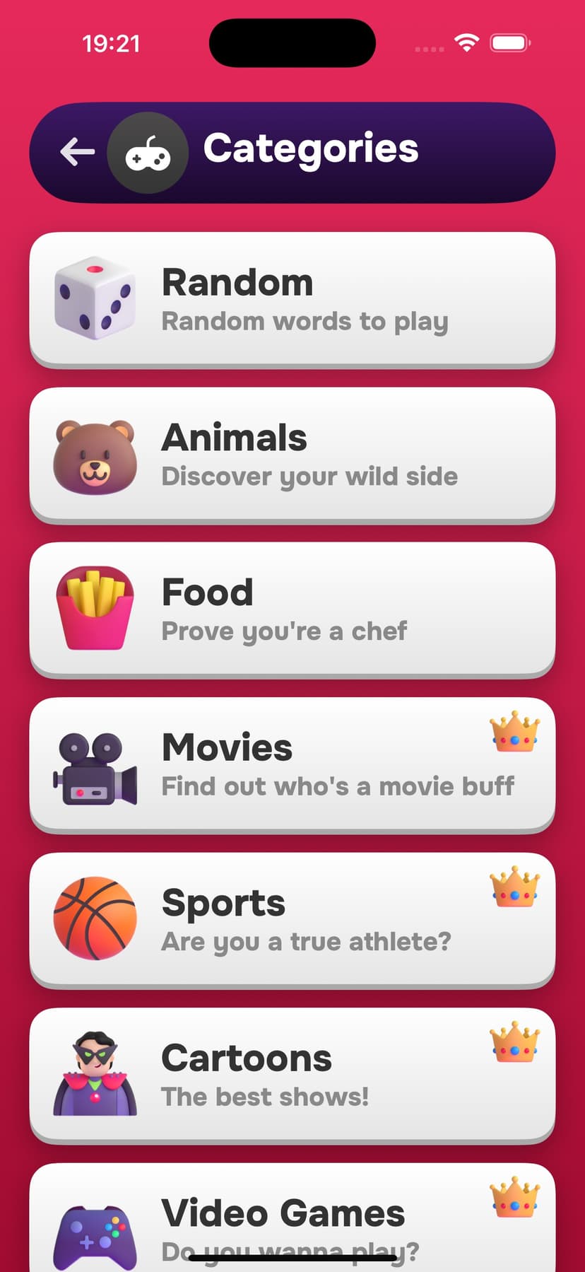 Charades - Easy Guess The Word screenshot 4 - screenshot