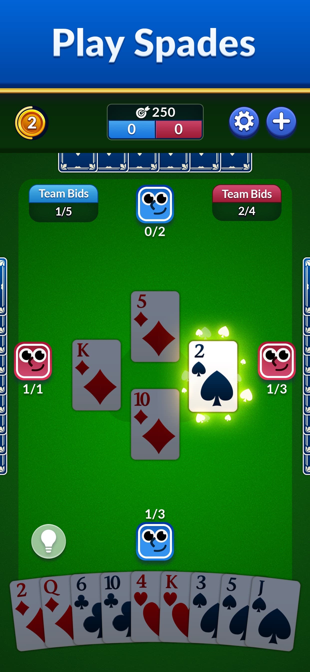 Spades - Classic Cards screenshot 1 - screenshot