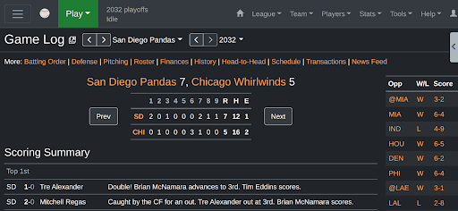 ZenGM Baseball screenshot 4 - screenshot