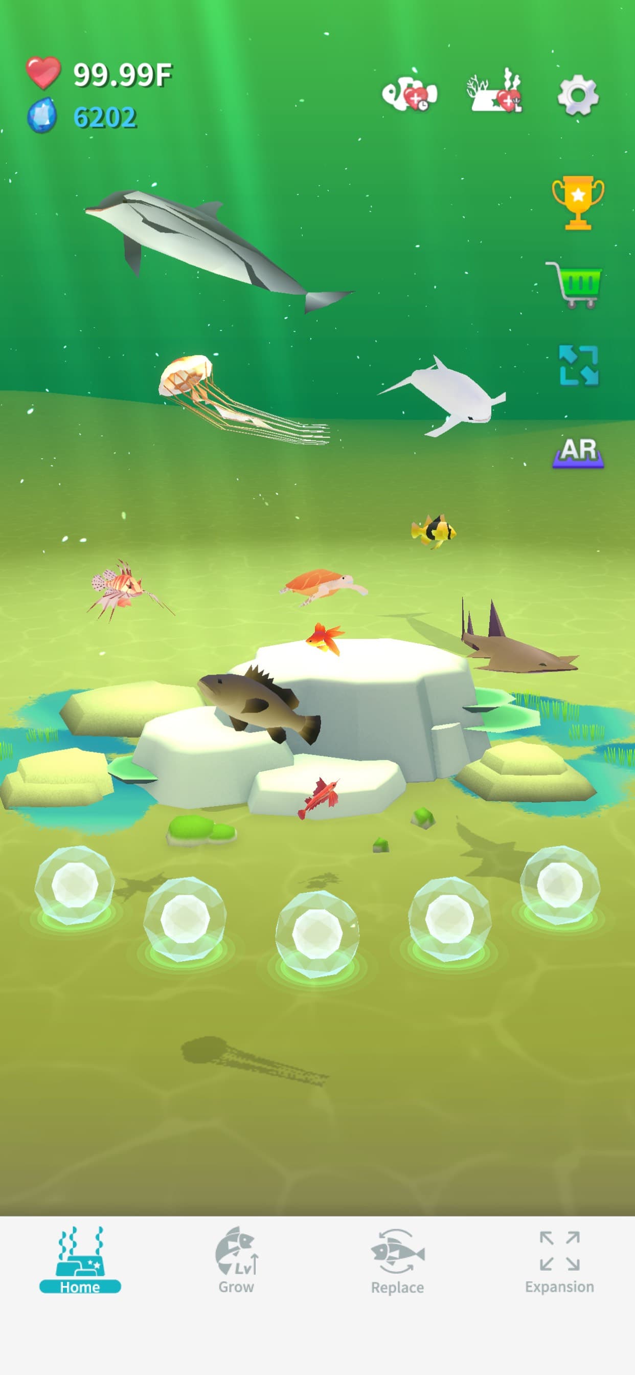 Pocket Aquarium “Pokerium" screenshot 5 - screenshot