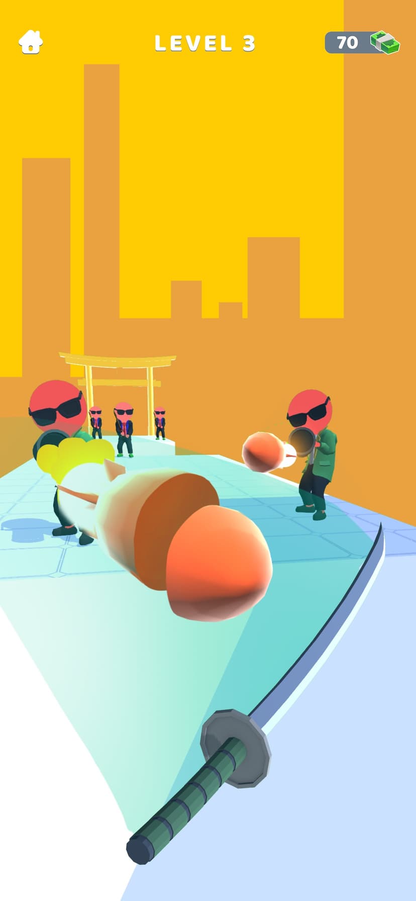 Sword Play! Ninja Slice Runner screenshot 4 - screenshot