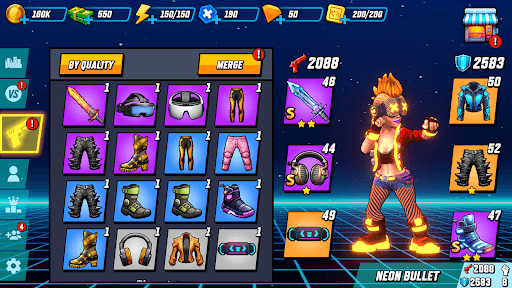 Gridpunk Battle Royale 3v3 PvP screenshot 4 - screenshot