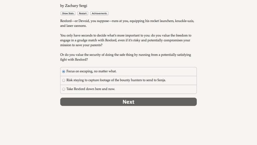 Null - screenshot