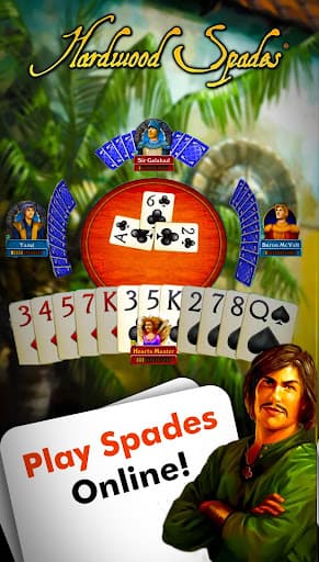 Hardwood Spades - Card Game screenshot 1 - screenshot