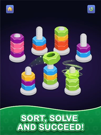 Nuts & Bolts - Color Sort Game screenshot 7 - screenshot