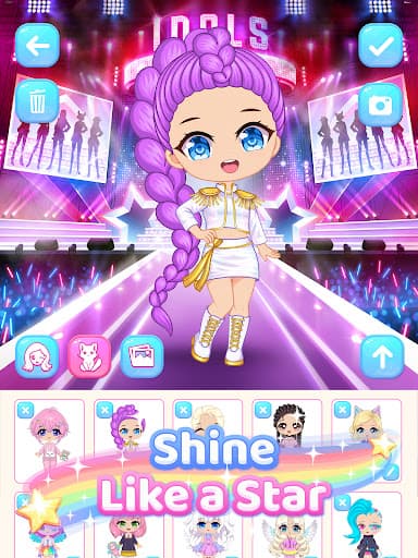 Chibi Avatar Maker Game screenshot 9 - screenshot