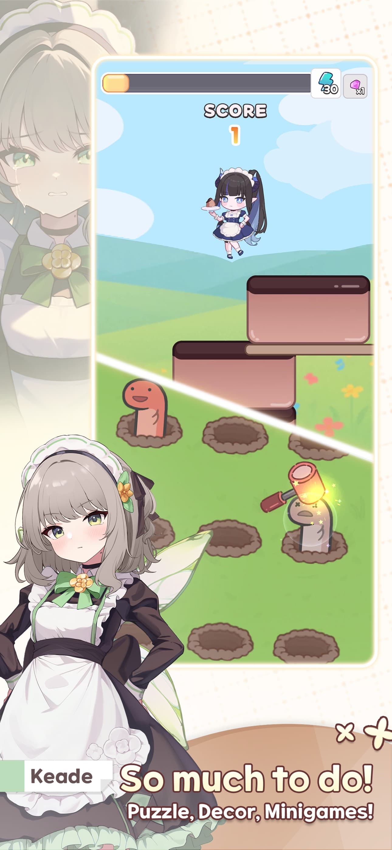 Merge Maid Cafe screenshot 5 - screenshot