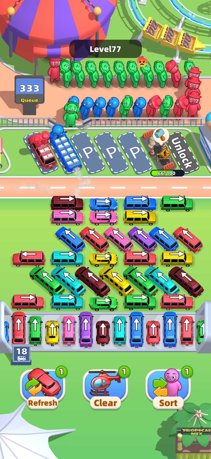 Car Jam 2 - Bus Riding Game screenshot 3 - screenshot