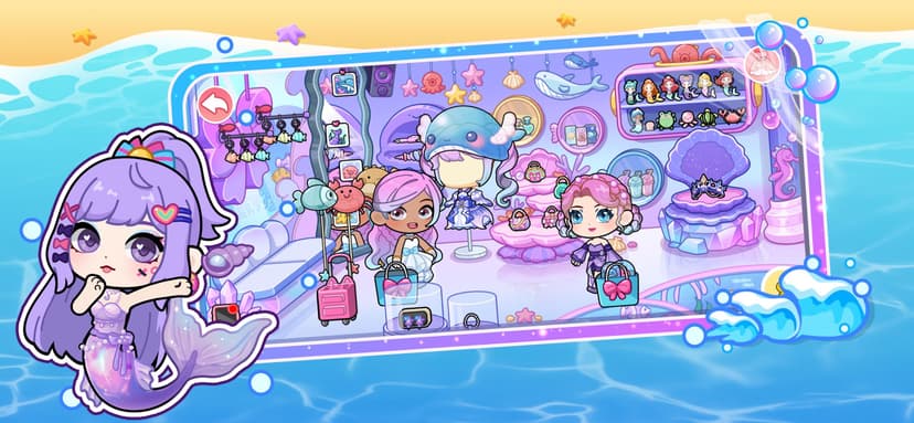 Fashion Mermaid Princess Life screenshot 1 - screenshot