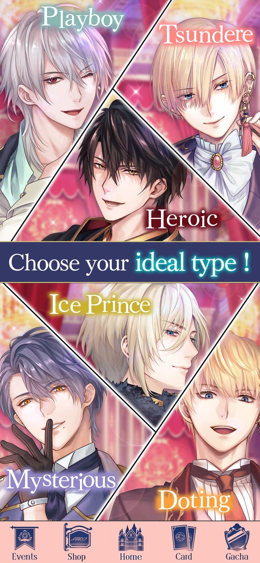 Ikemen Prince Otome Game screenshot 1 - screenshot