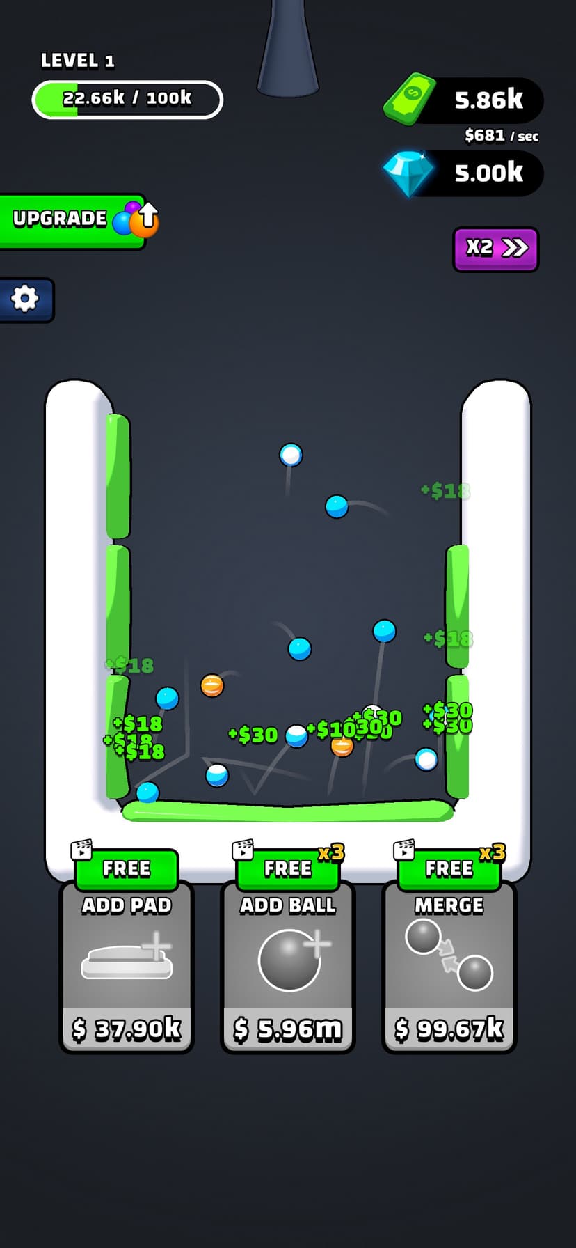 Balls Bounce: Bouncy Ball Game screenshot 1 - screenshot
