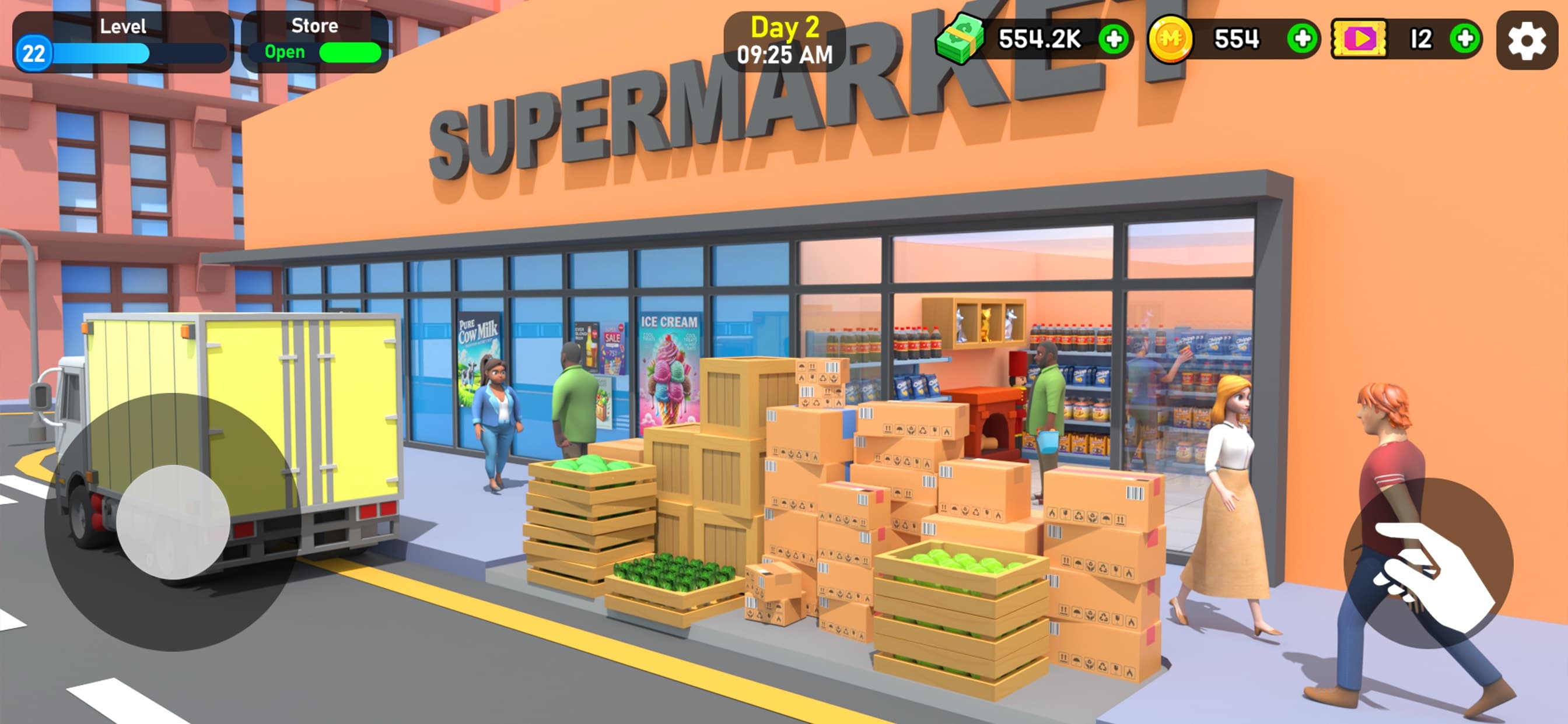 Supermarket Tycoon 3D screenshot 1 - screenshot