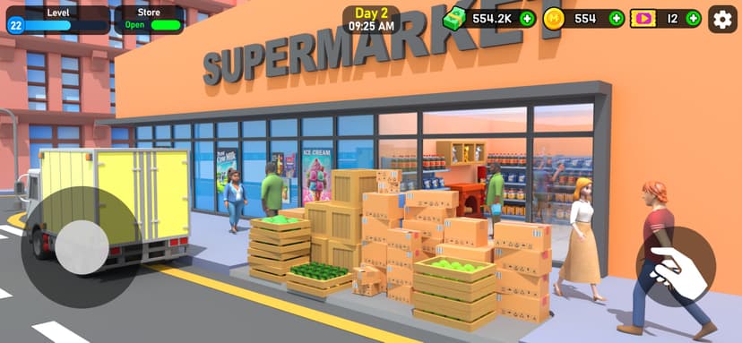 Supermarket Tycoon 3D screenshot 1 - screenshot