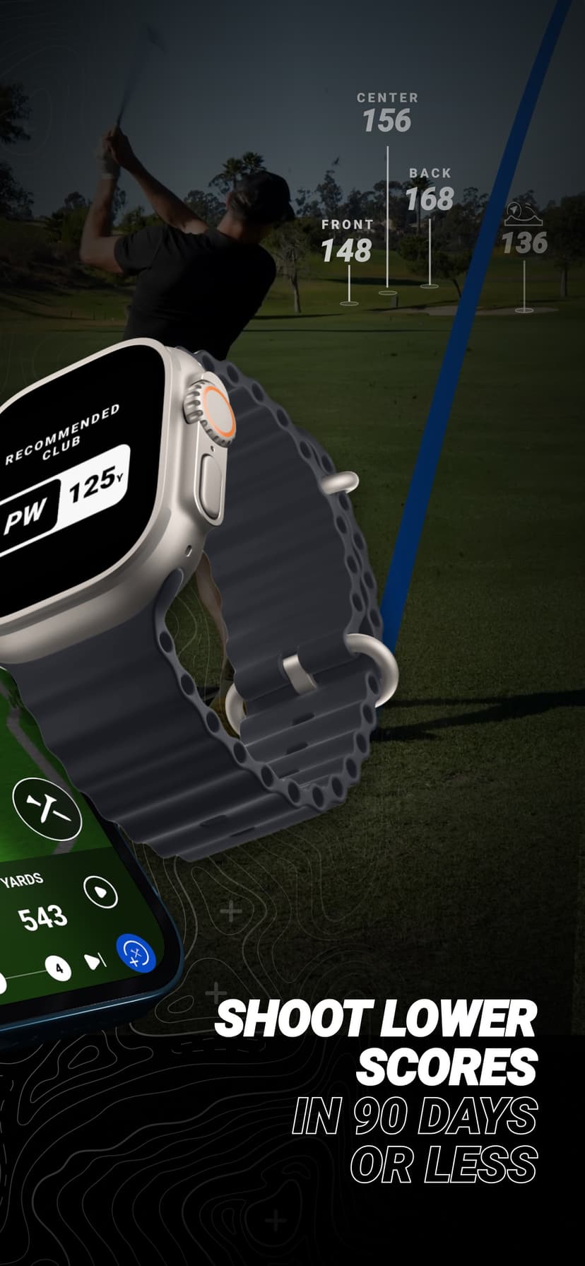 Blue Tees GAME: AI Golf GPS screenshot 2 - screenshot