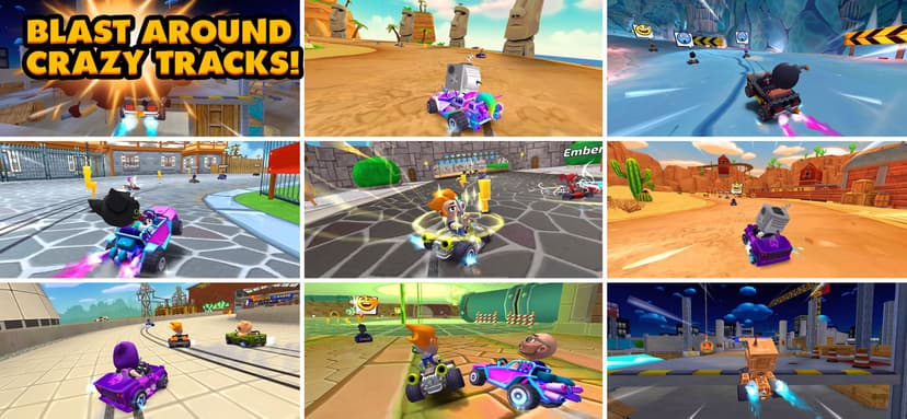 Boom Karts Multiplayer Racing screenshot 4 - screenshot