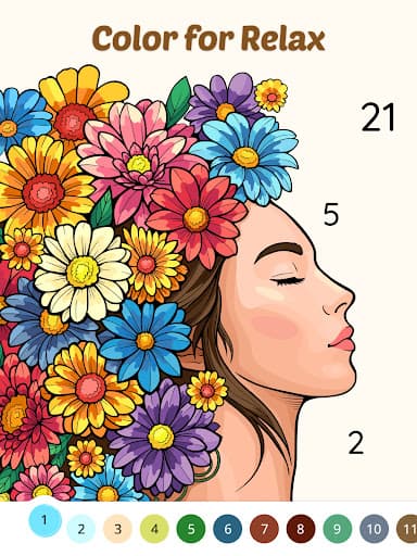 Color Aura: Paint by number screenshot 14 - screenshot