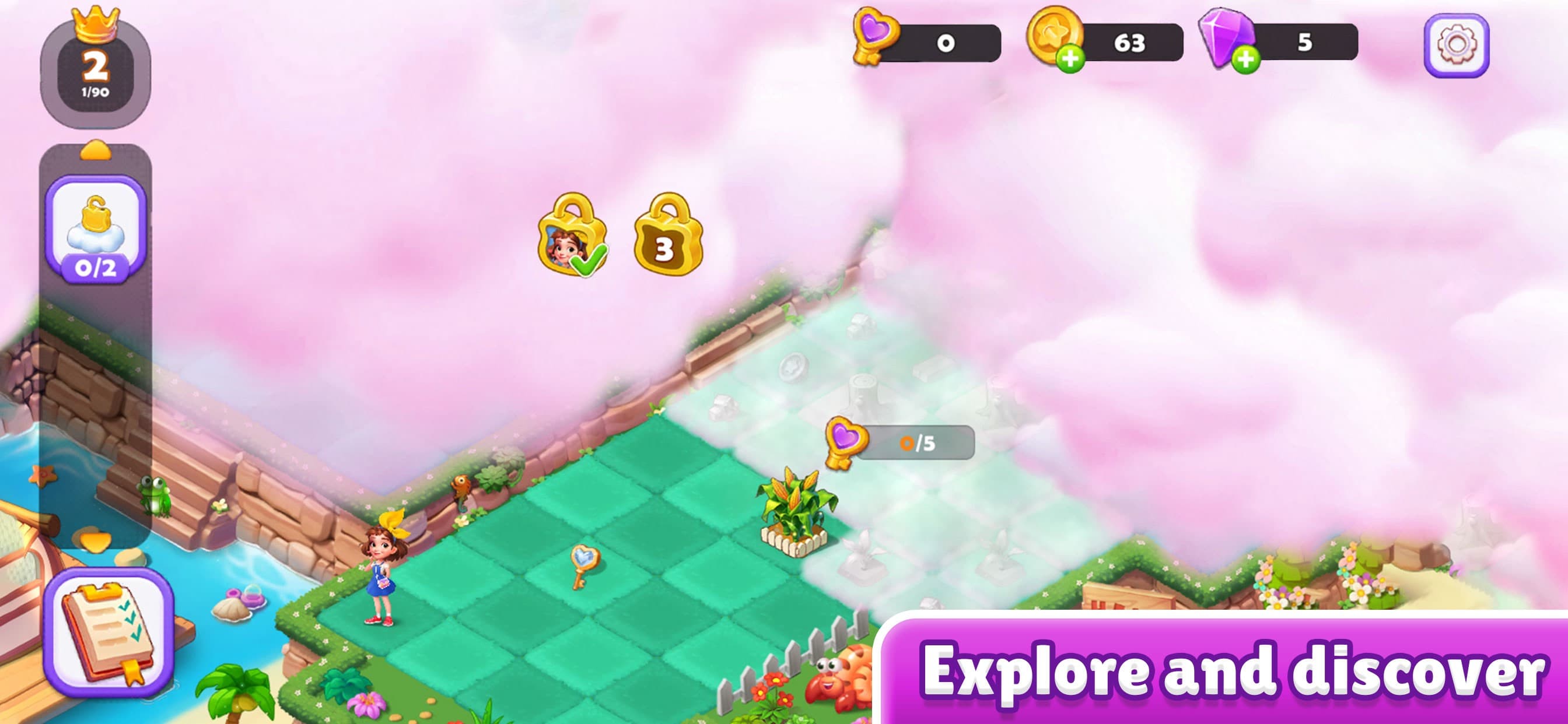 Merge Dreamland - Magic Island screenshot 2 - screenshot