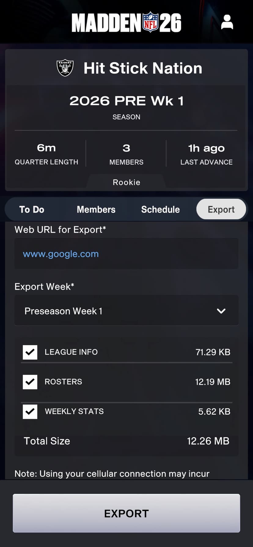 Madden NFL 26 Companion screenshot 3 - screenshot