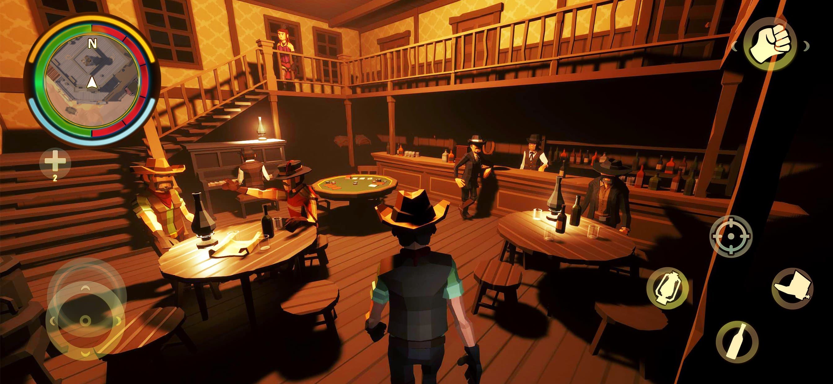 Wild West Polygon Cowboy screenshot 1 - screenshot