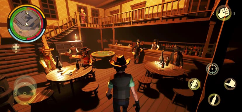 Wild West Polygon Cowboy screenshot 1 - screenshot