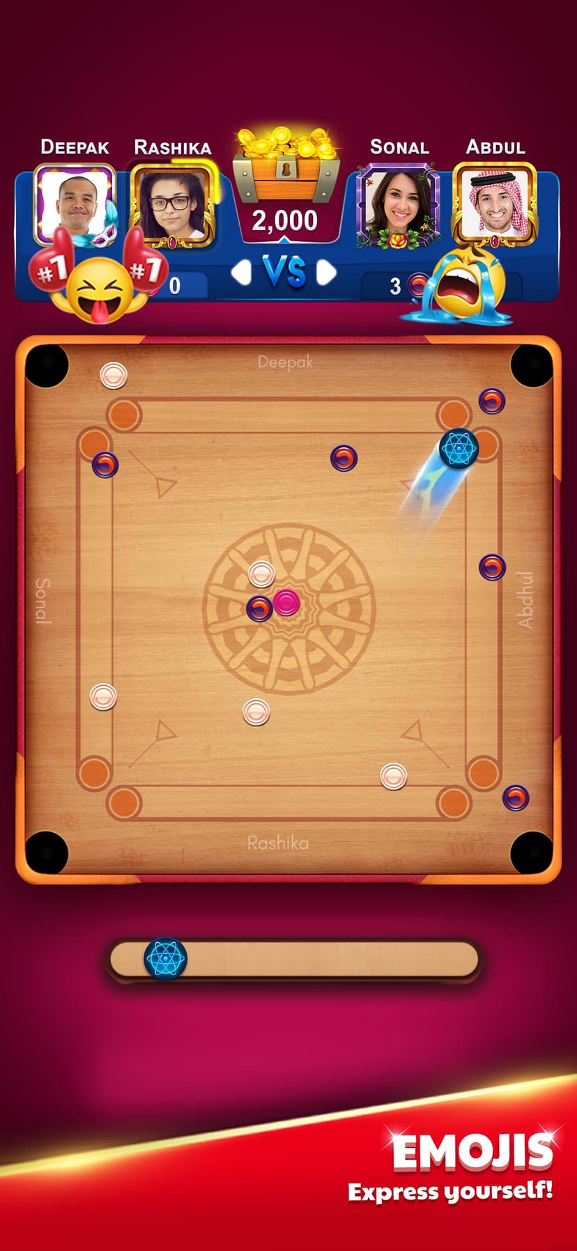 Carrom King screenshot 4 - screenshot