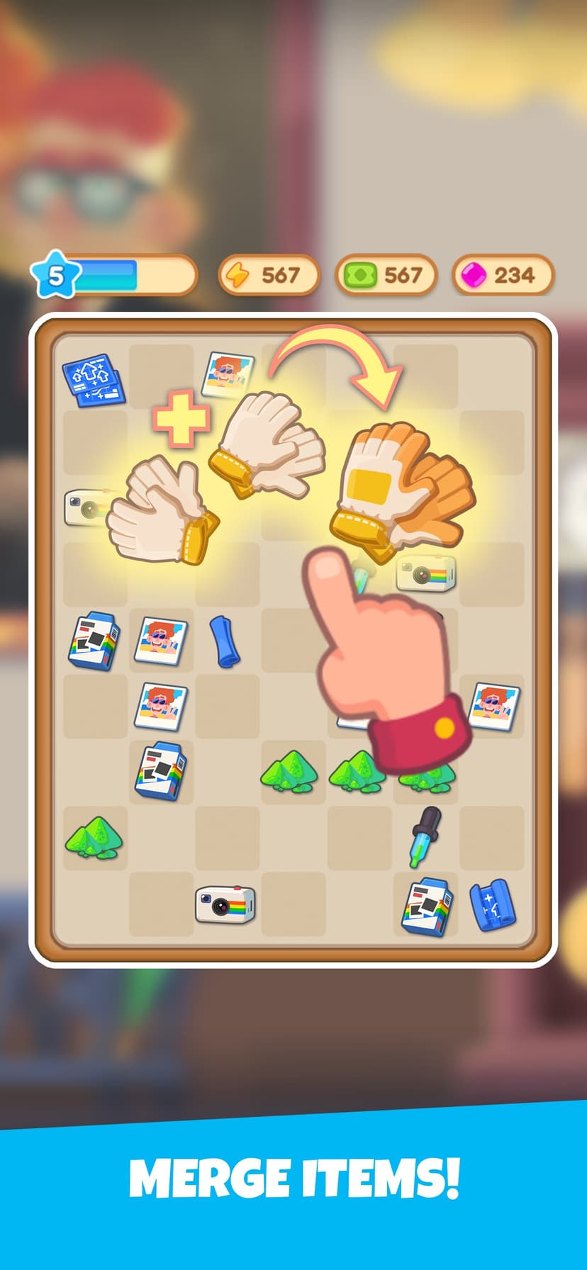 Hotel Rush: Merge Story screenshot 1 - screenshot
