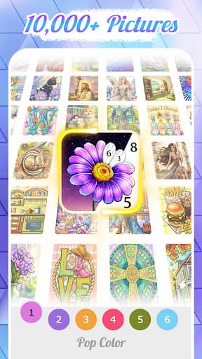 Pop Color - Paint by number screenshot 7 - screenshot
