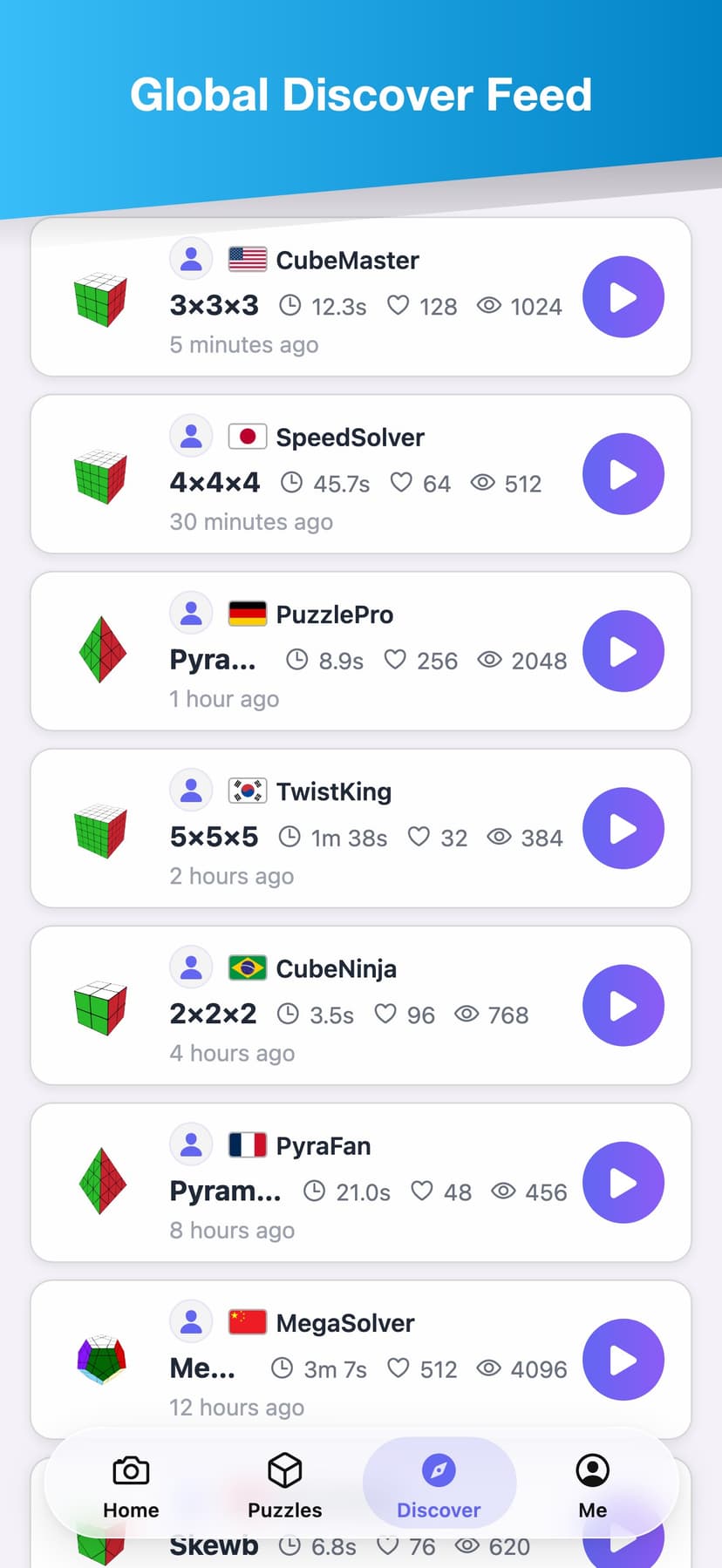 Cube Solver & Timer screenshot 6 - screenshot