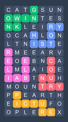 Fillwords: Word Search Games screenshot 3 - screenshot