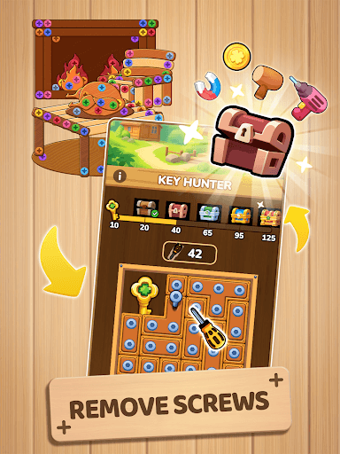 Woodle Screw™ Pin Nuts & Bolts screenshot 14 - screenshot