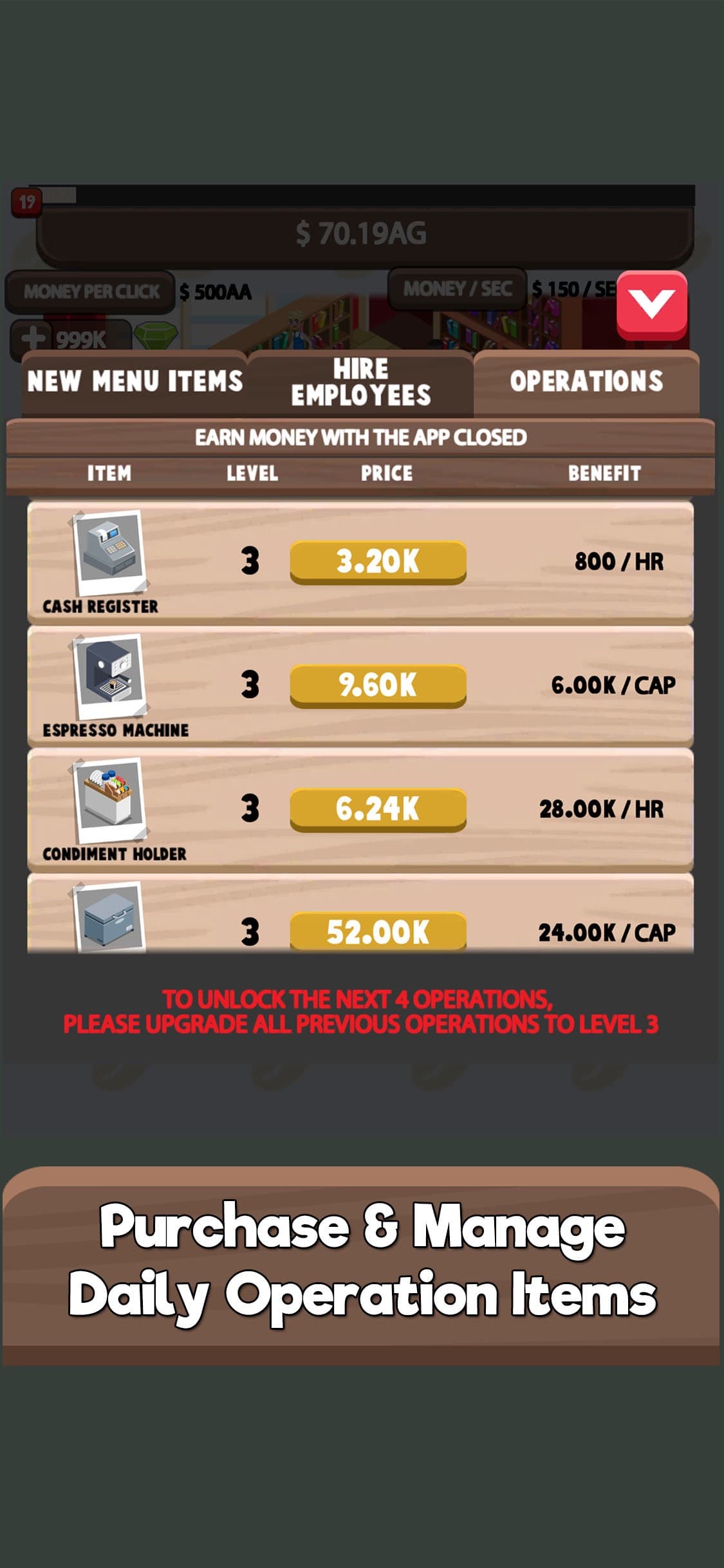 Cafe Tycoon: Idle Empire Story screenshot 4 - screenshot