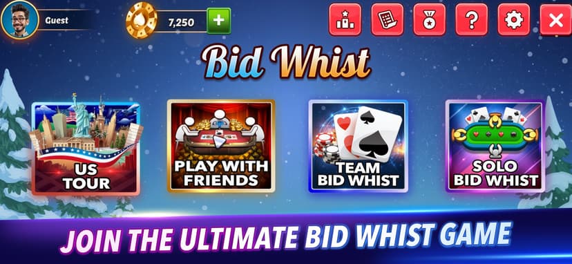 Spades Bid Whist: Card Games screenshot 2 - screenshot