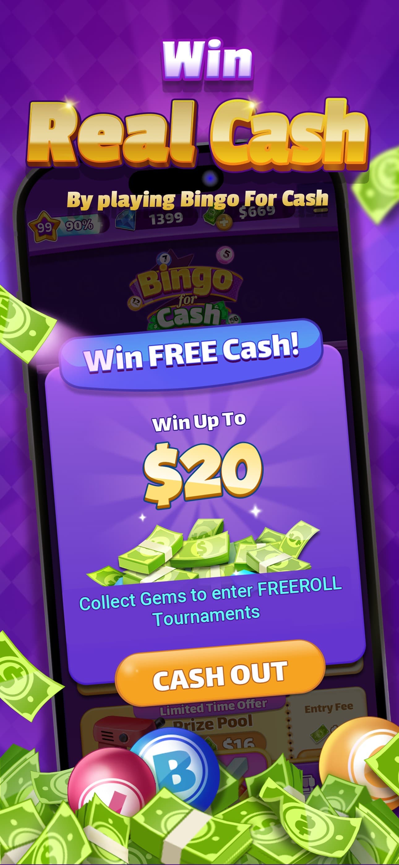 Bingo For Cash - Real Money screenshot 2 - screenshot
