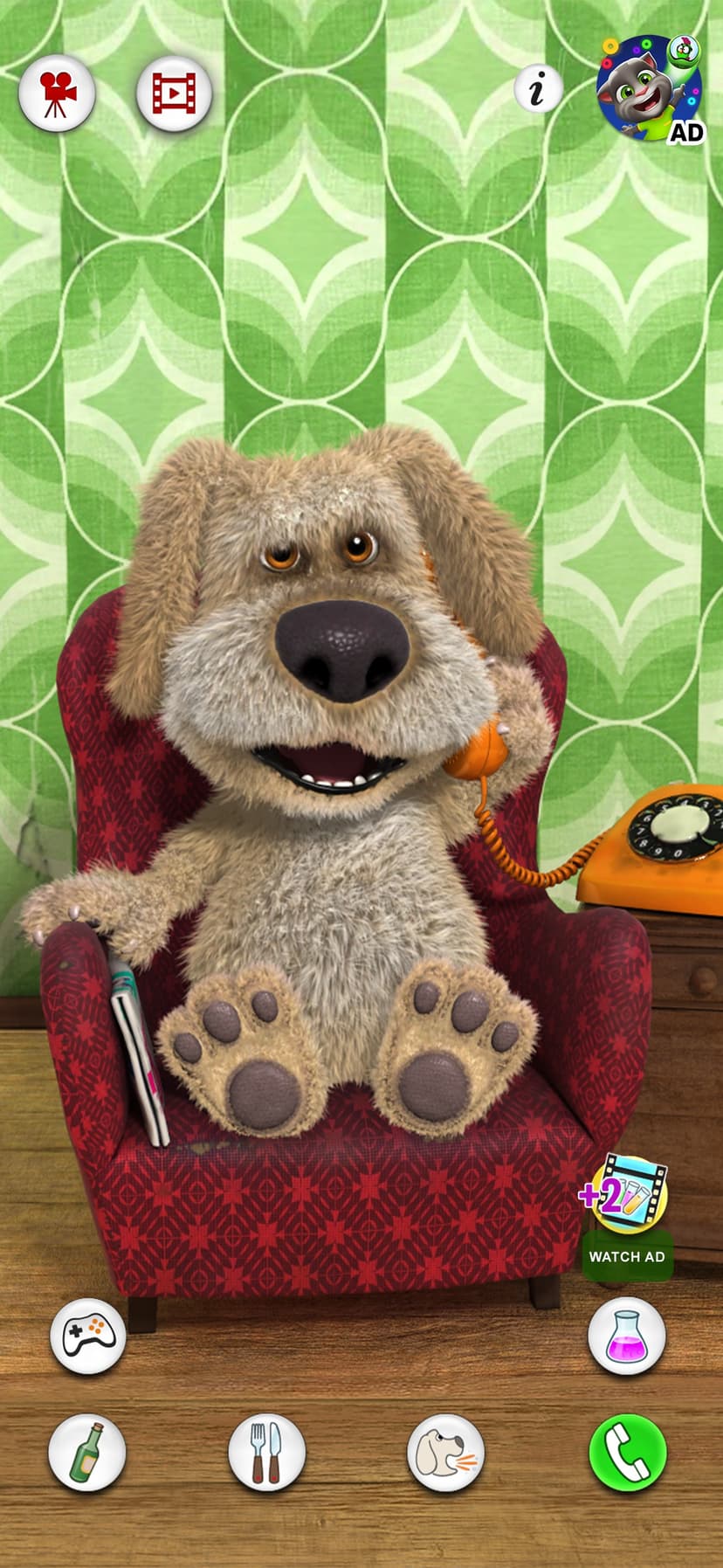 Talking Ben the Dog screenshot 1 - screenshot
