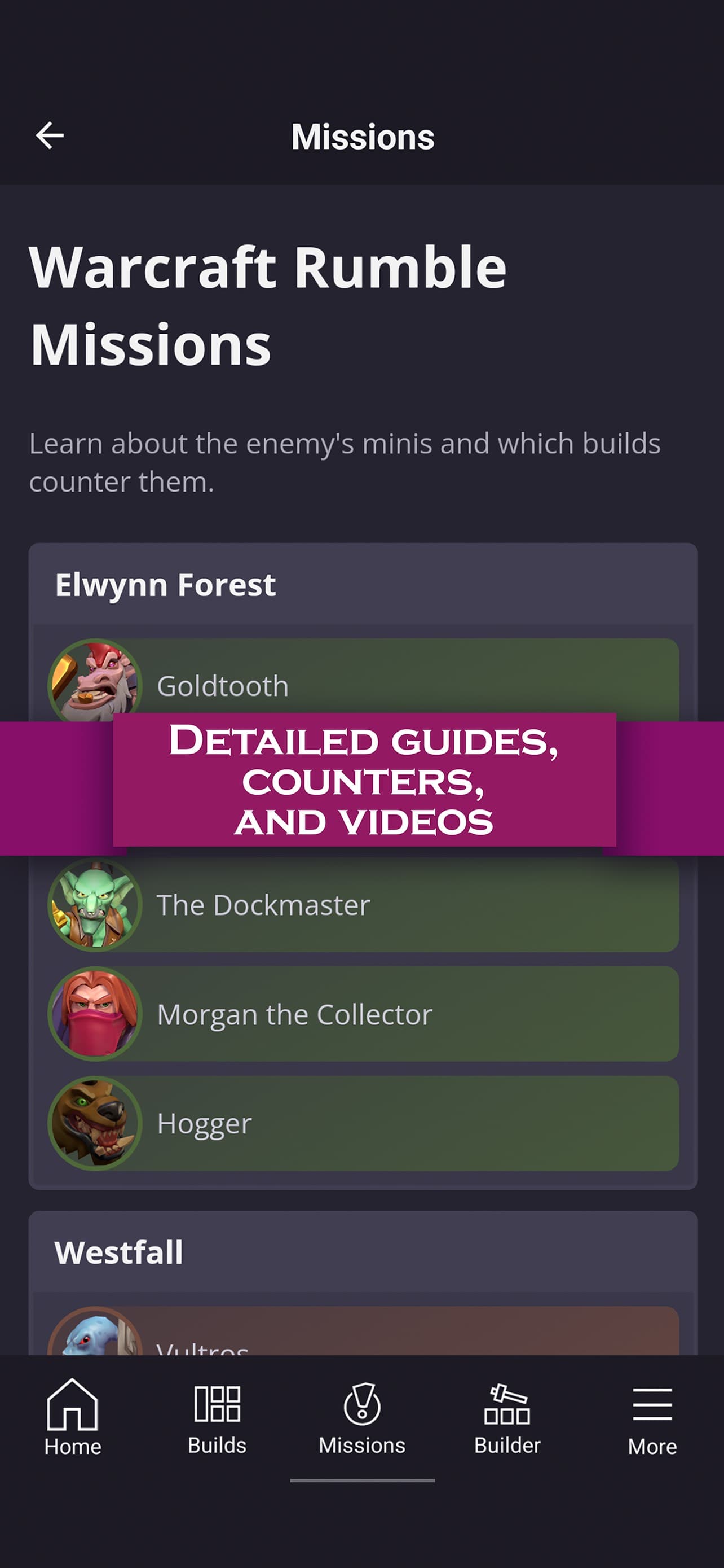 Builds for Warcraft Rumble screenshot 3 - screenshot