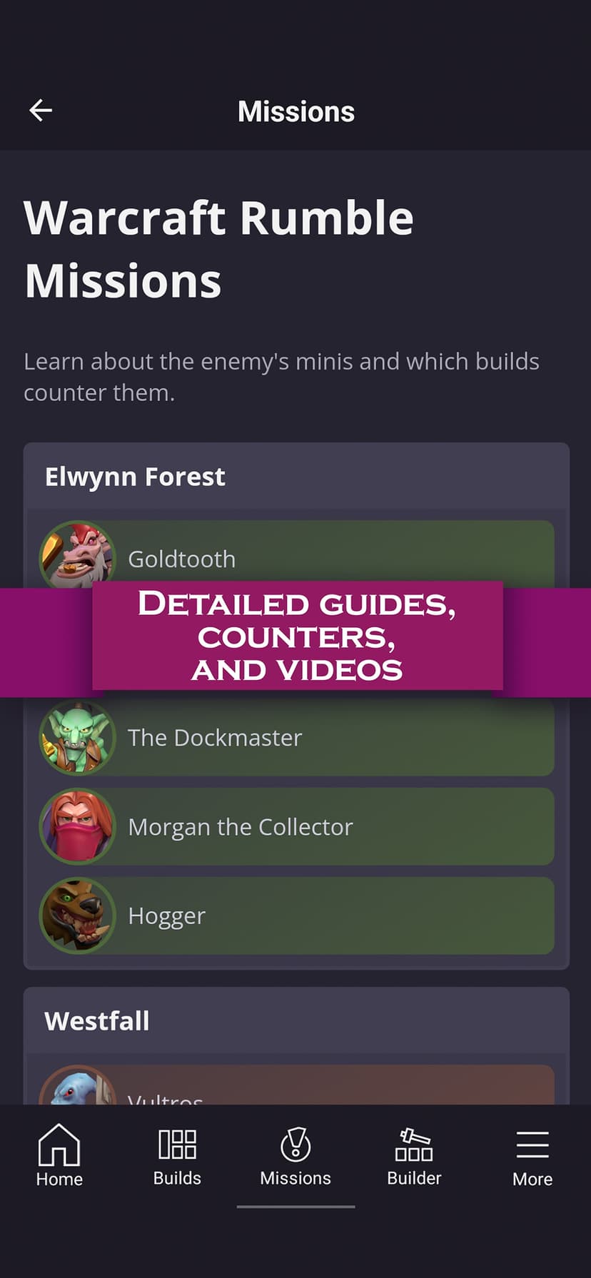 Builds for Warcraft Rumble screenshot 3 - screenshot