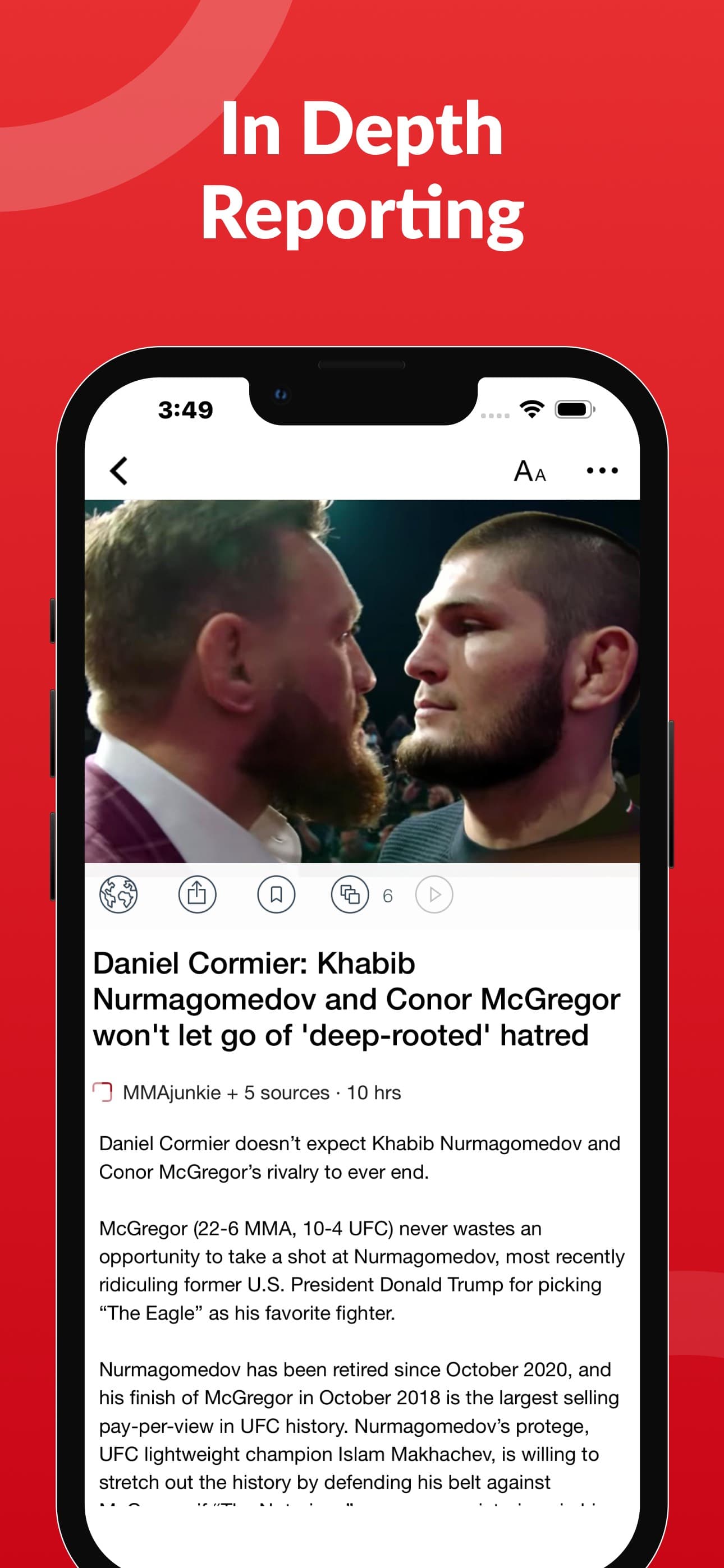 MMA News: Match Results & More screenshot 5 - screenshot