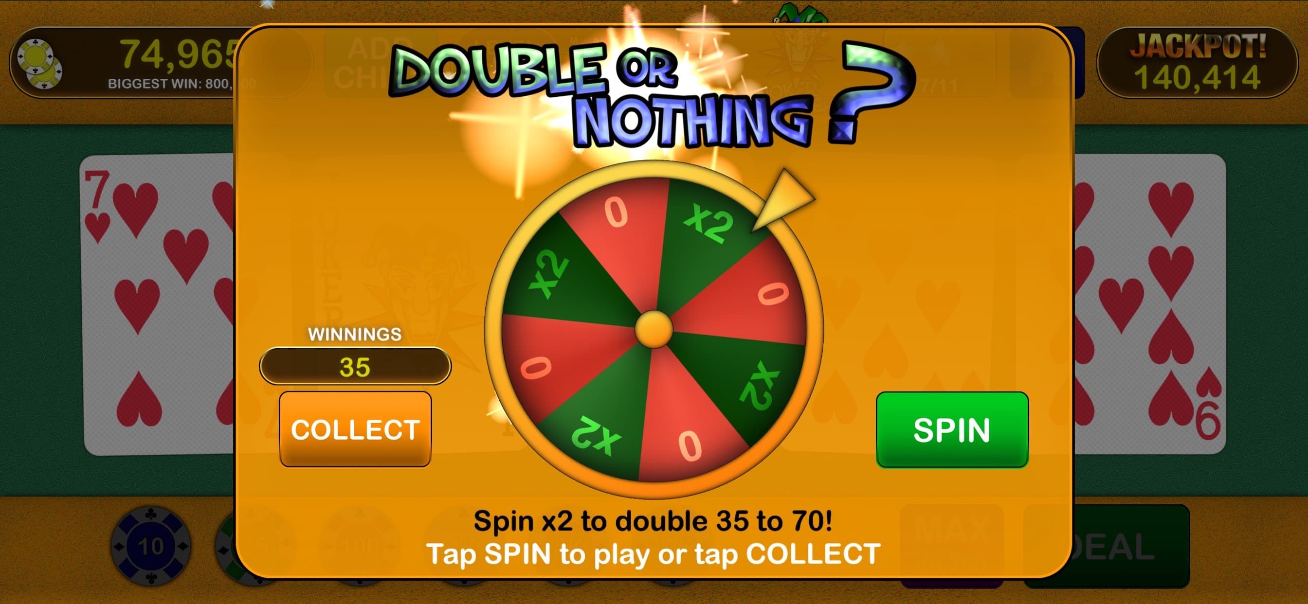 Video Poker Jackpot! screenshot 2 - screenshot