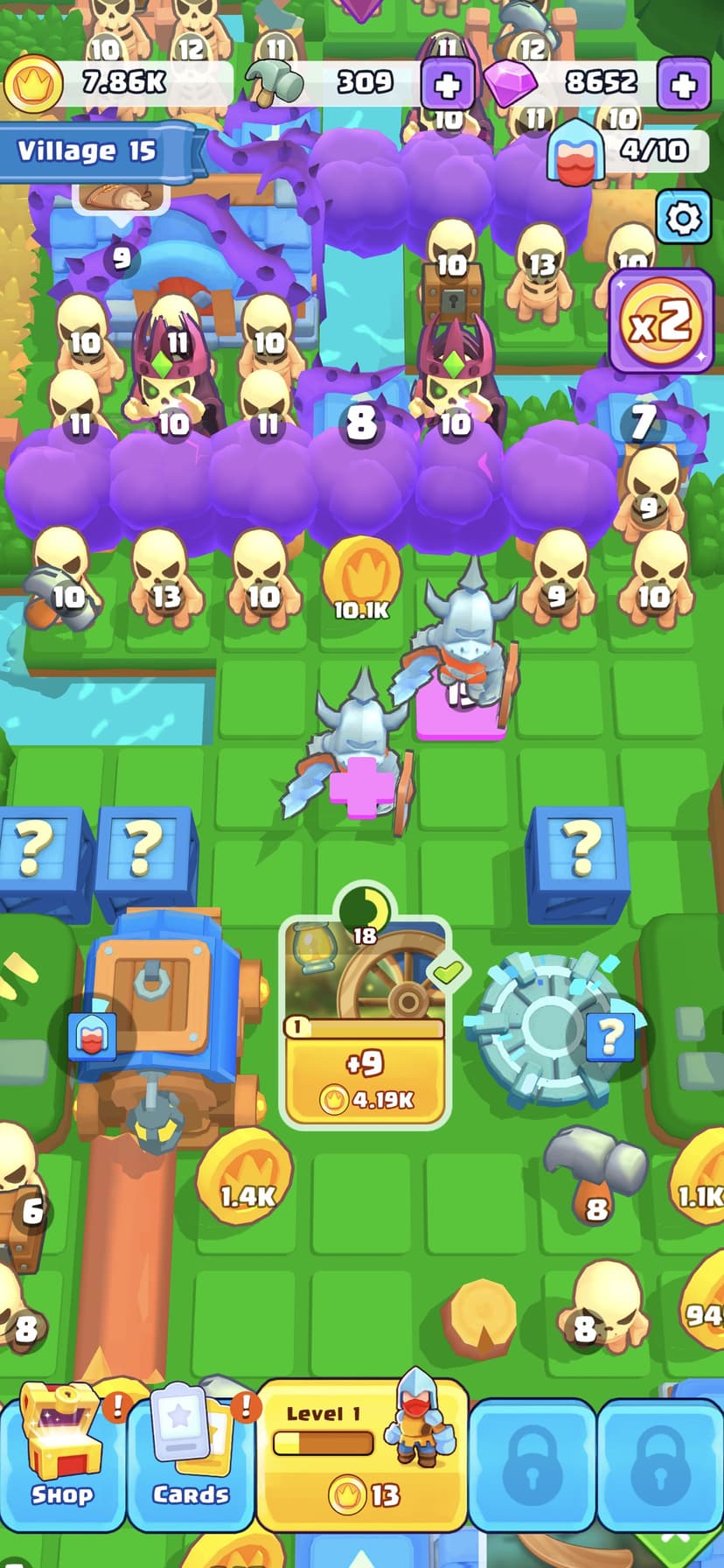 Brave Merge - Battle & Defense screenshot 3 - screenshot