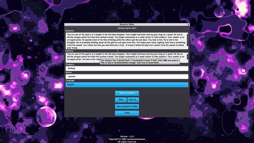 Null - screenshot