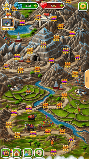Indy Cat: Match 3 Adventure screenshot 6 - screenshot