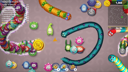 Worms Zone .io - Hungry Snake screenshot 12 - screenshot