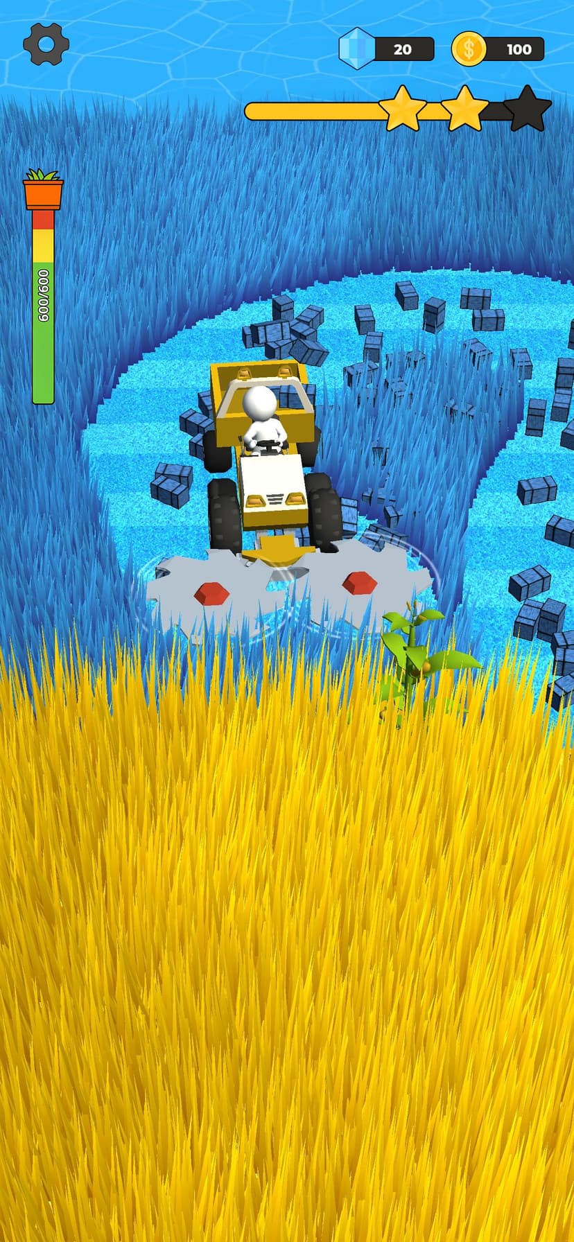 Stone Grass: Lawn Mower Game screenshot 5 - screenshot