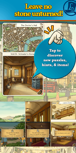 Layton: Diabolical Box in HD screenshot 5 - screenshot