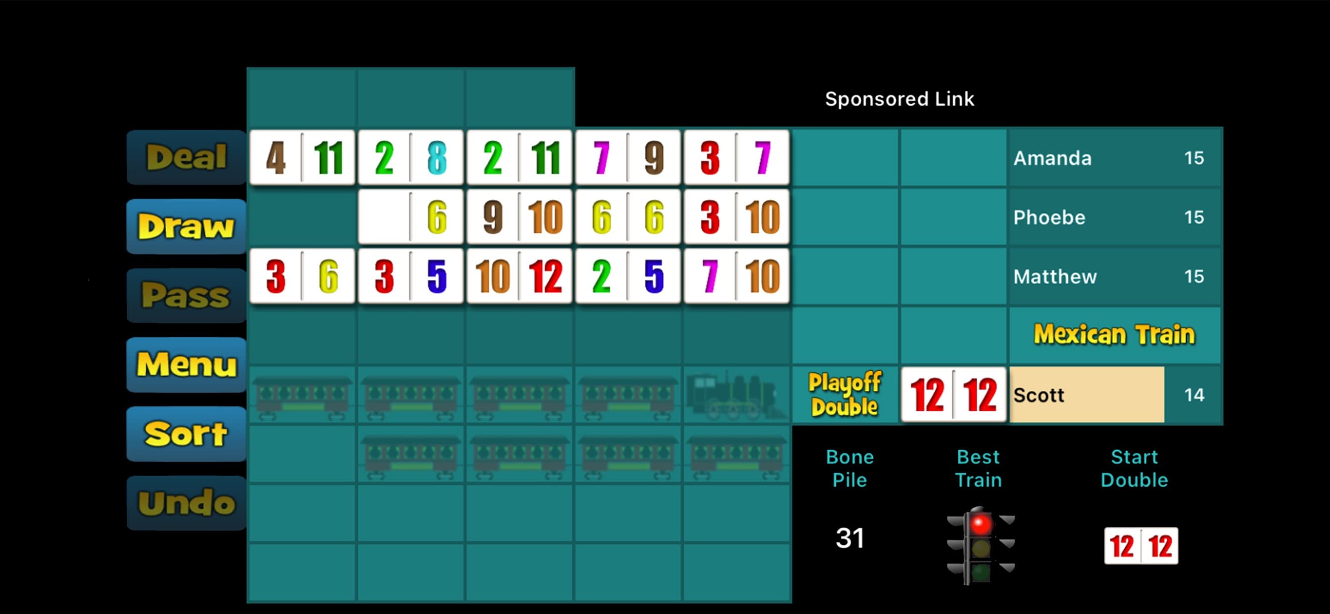Original Mexican Train screenshot 2 - screenshot