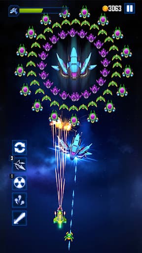 WindWings: Galaxy attack Pro screenshot 4 - screenshot
