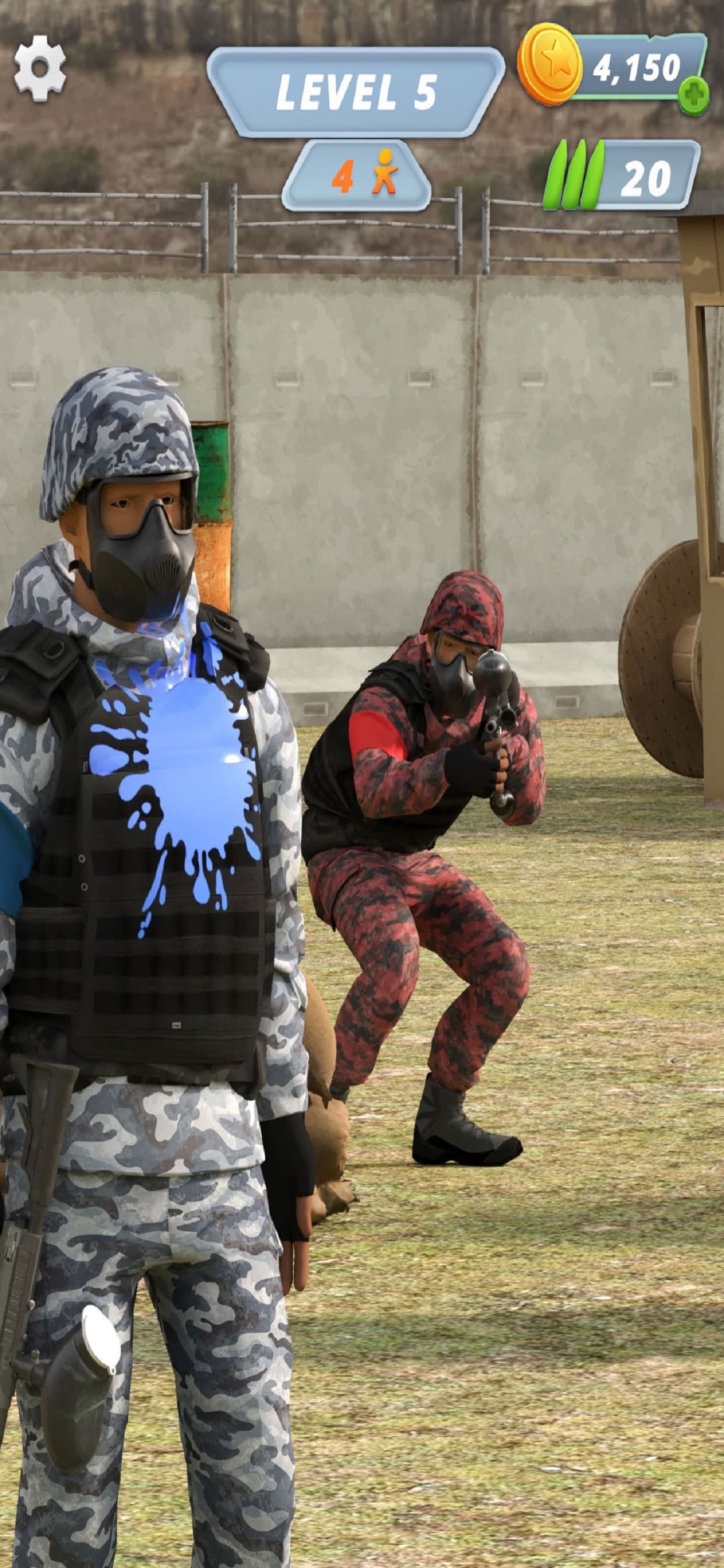 Paintball Attack 3D: Color War screenshot 3 - screenshot