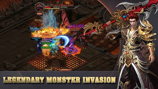 Clash Legend: idle magic rpg screenshot 1 - screenshot
