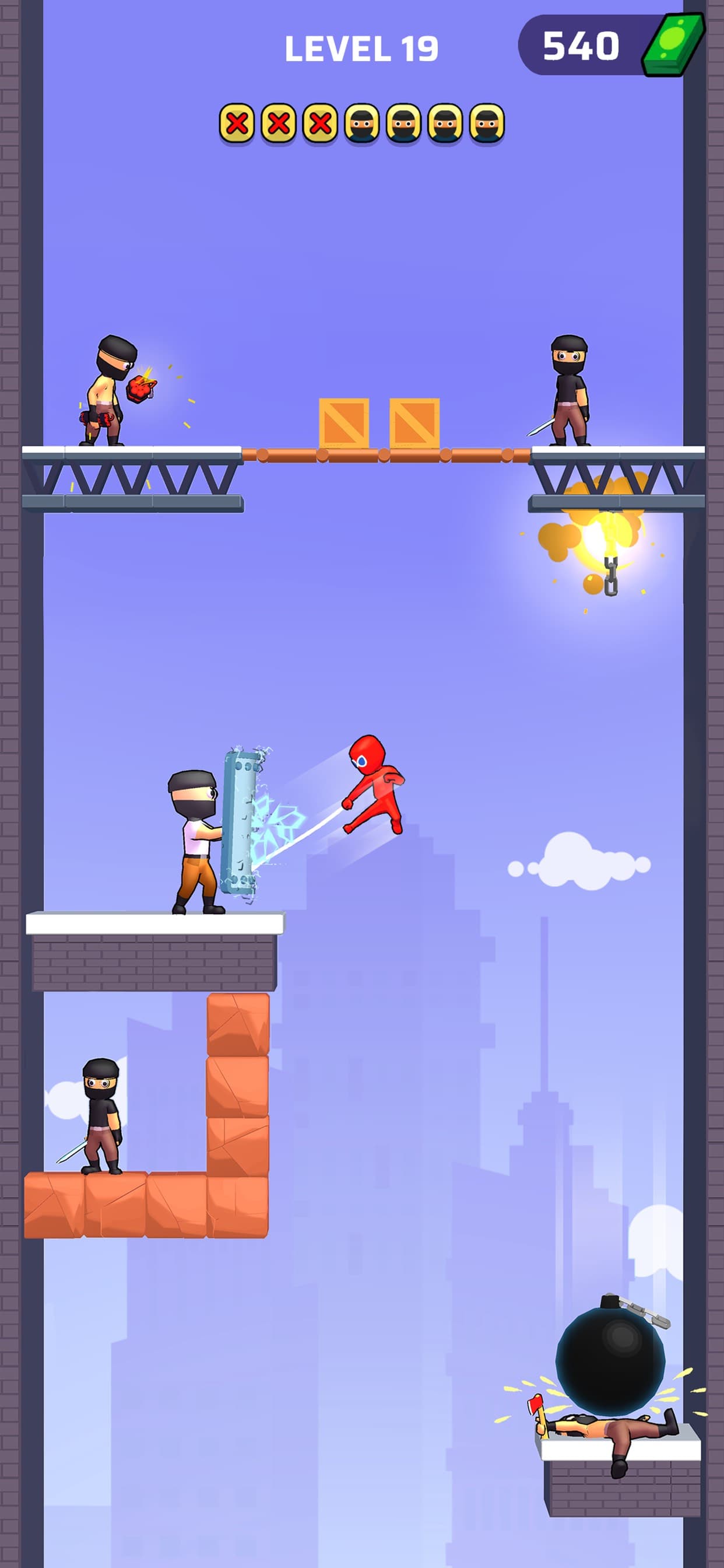 Web Master: Stickman Superhero screenshot 2 - screenshot