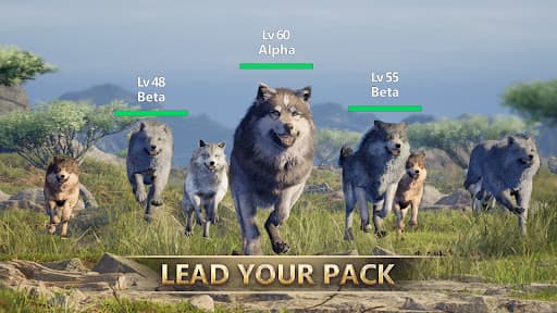 Wolf Game: Wild Animal Wars screenshot 4 - screenshot